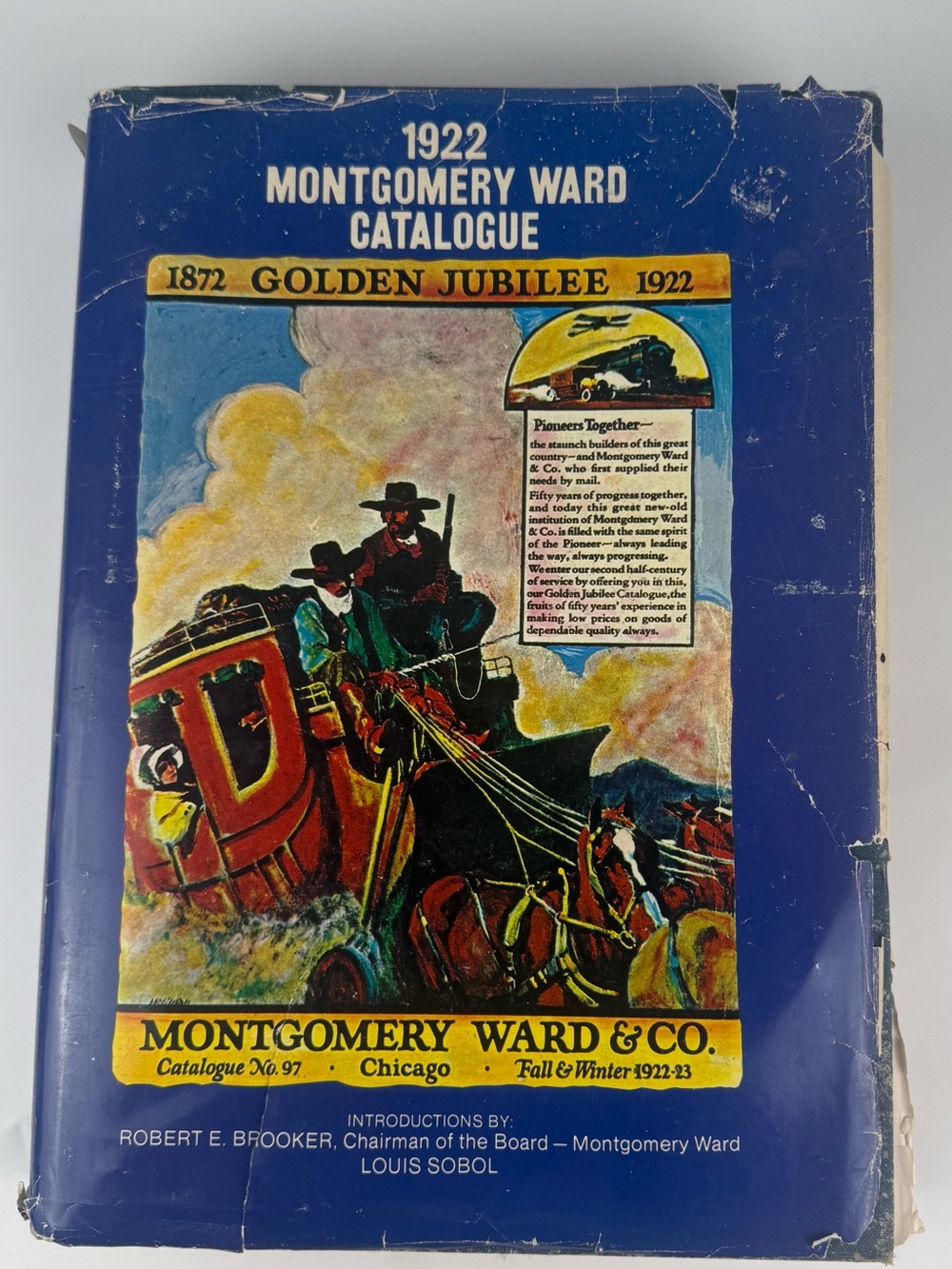 1922 Montgomery Ward Golden Jubilee Fall Winter Catalog Reprint 1969